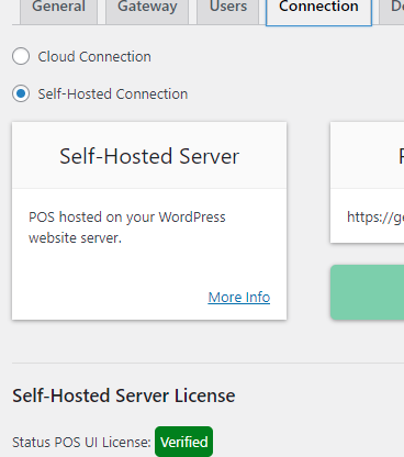 Screenshot of Jovvie self-hosted setup