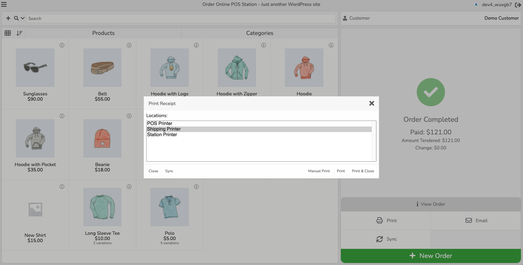 BizPrint integrated with Jovvie