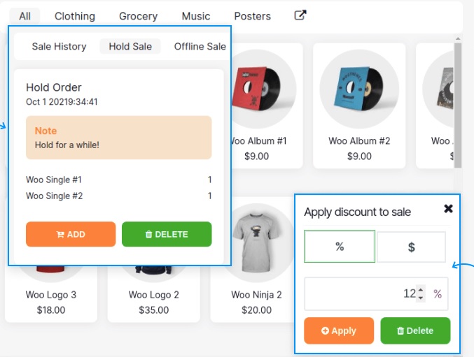 Point of Sale System for WooCommerce from WebKul