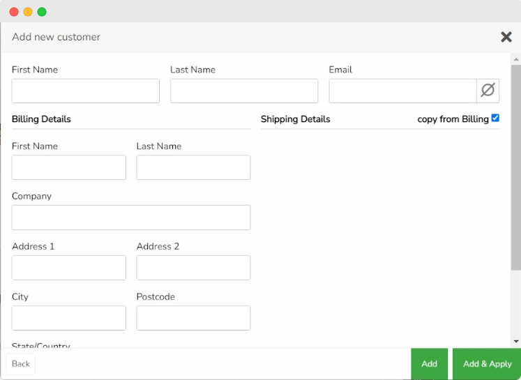 Jovvie customer management.