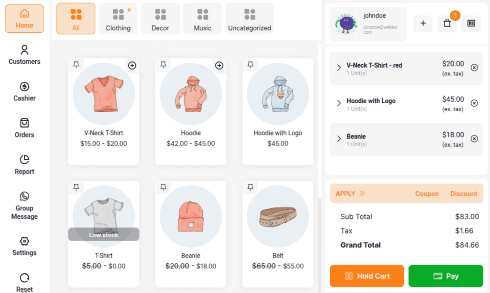 Point of Sale System for WooCommerce by Webkul